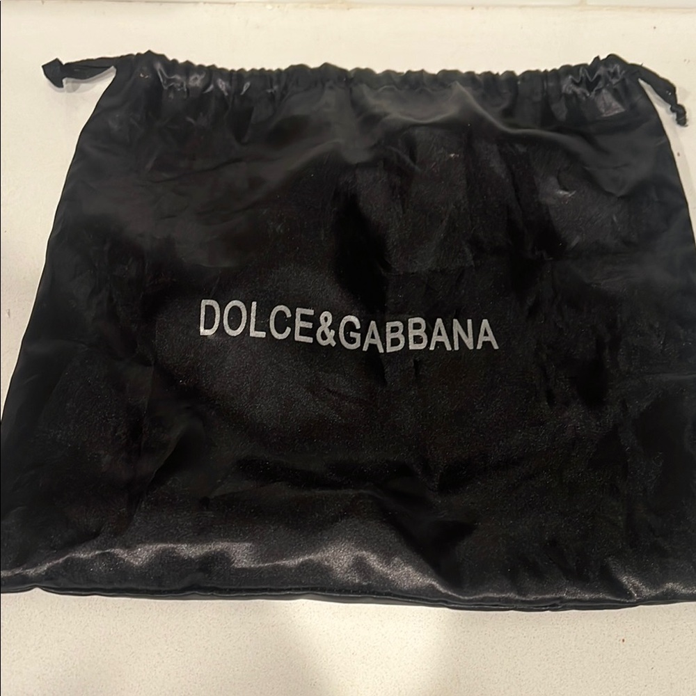 Dolce & Gabbana Satin Storage Pouch